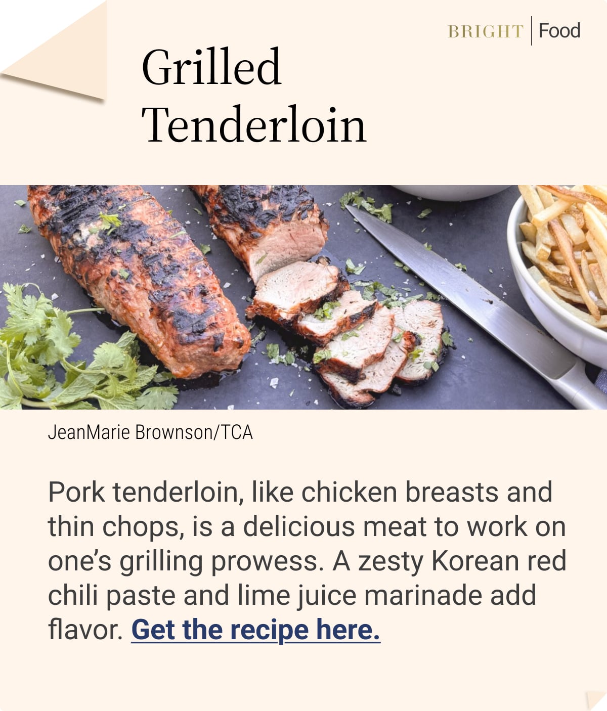 Today's Recipe
