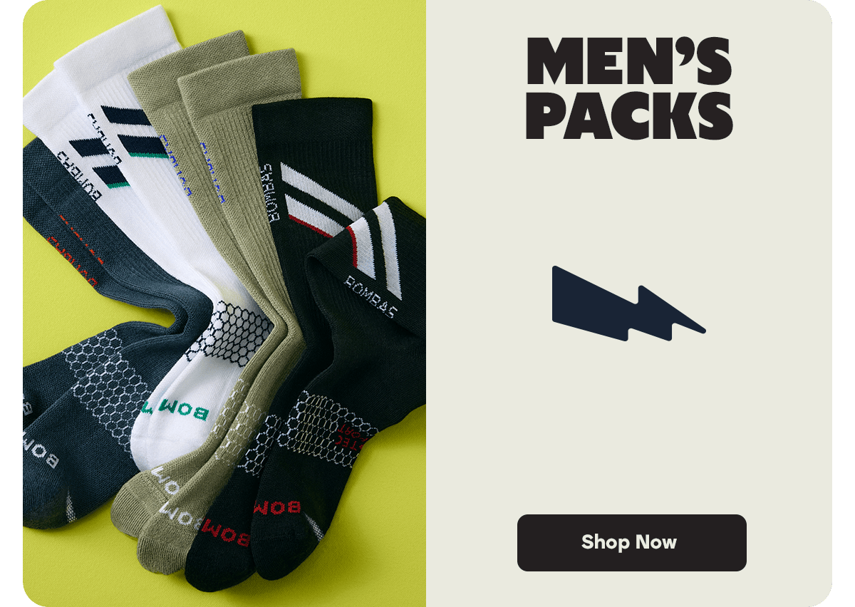 MEN'S PACKS. Shop Now