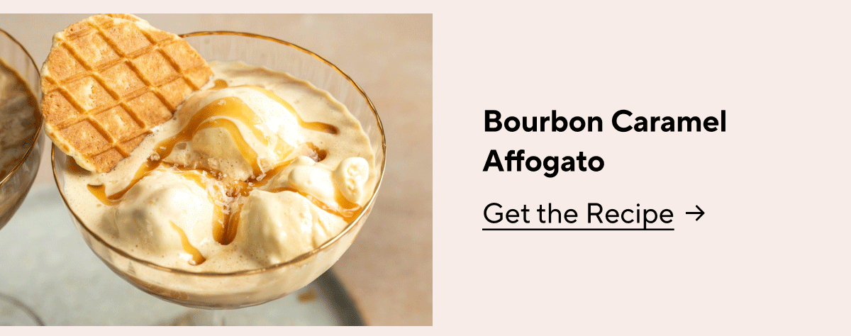 Bourbon Caramel  Affogato