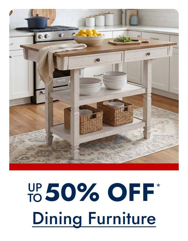 Dining Furniture Up to 50% off