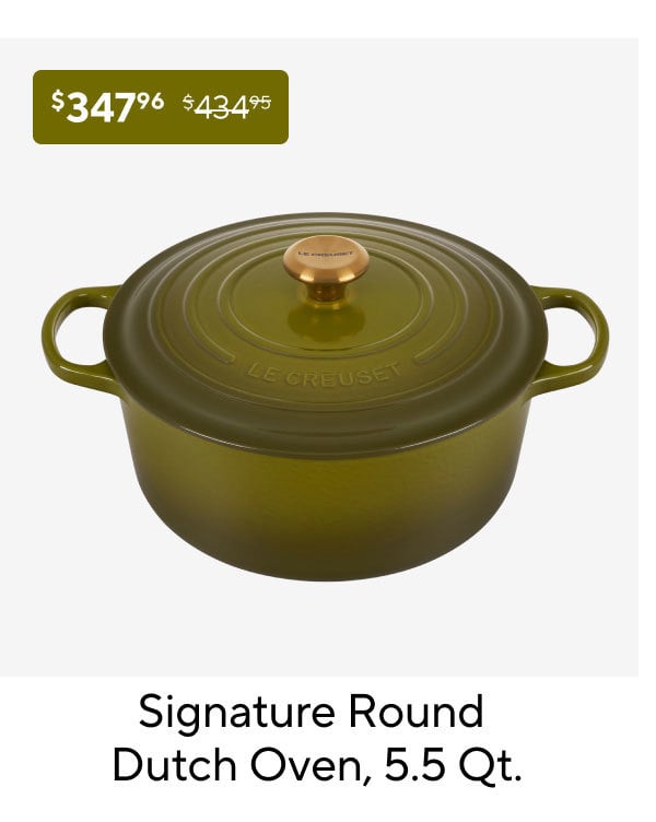 Signature Round  Dutch Oven, 5.5 Qt.