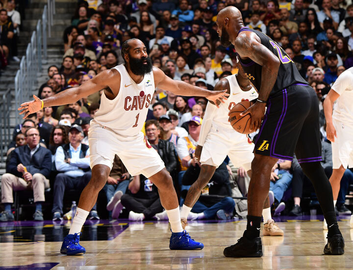 James Harden, LeBron James