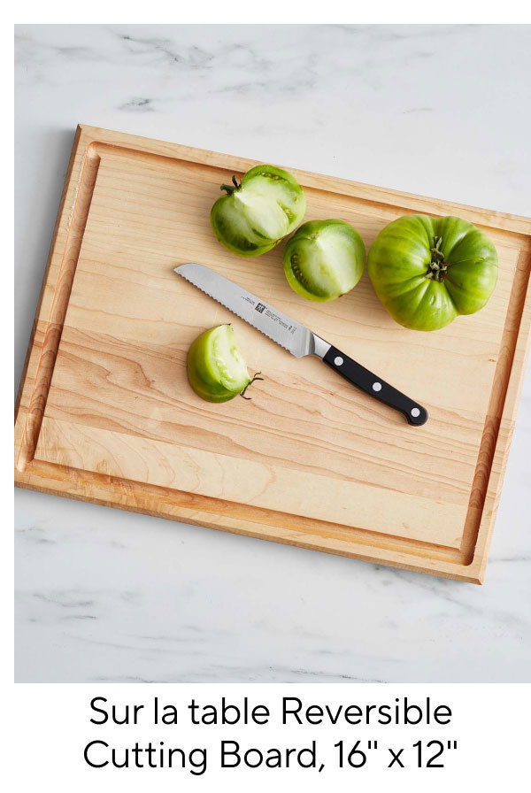 Sur La Table Reversible Cutting Board, 16