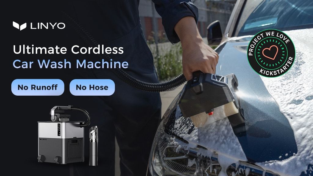 Linyo H1: Cordless Car Wash Machine