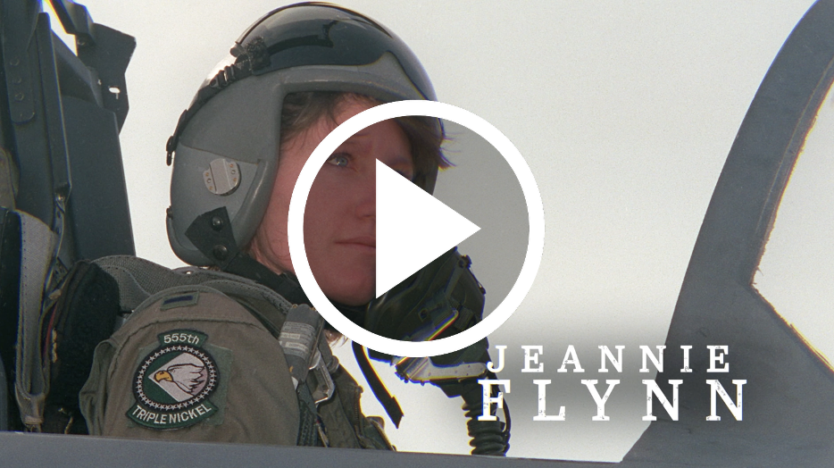 Jeannie Flynn became the U.S. Air Force's first female fighter pilot