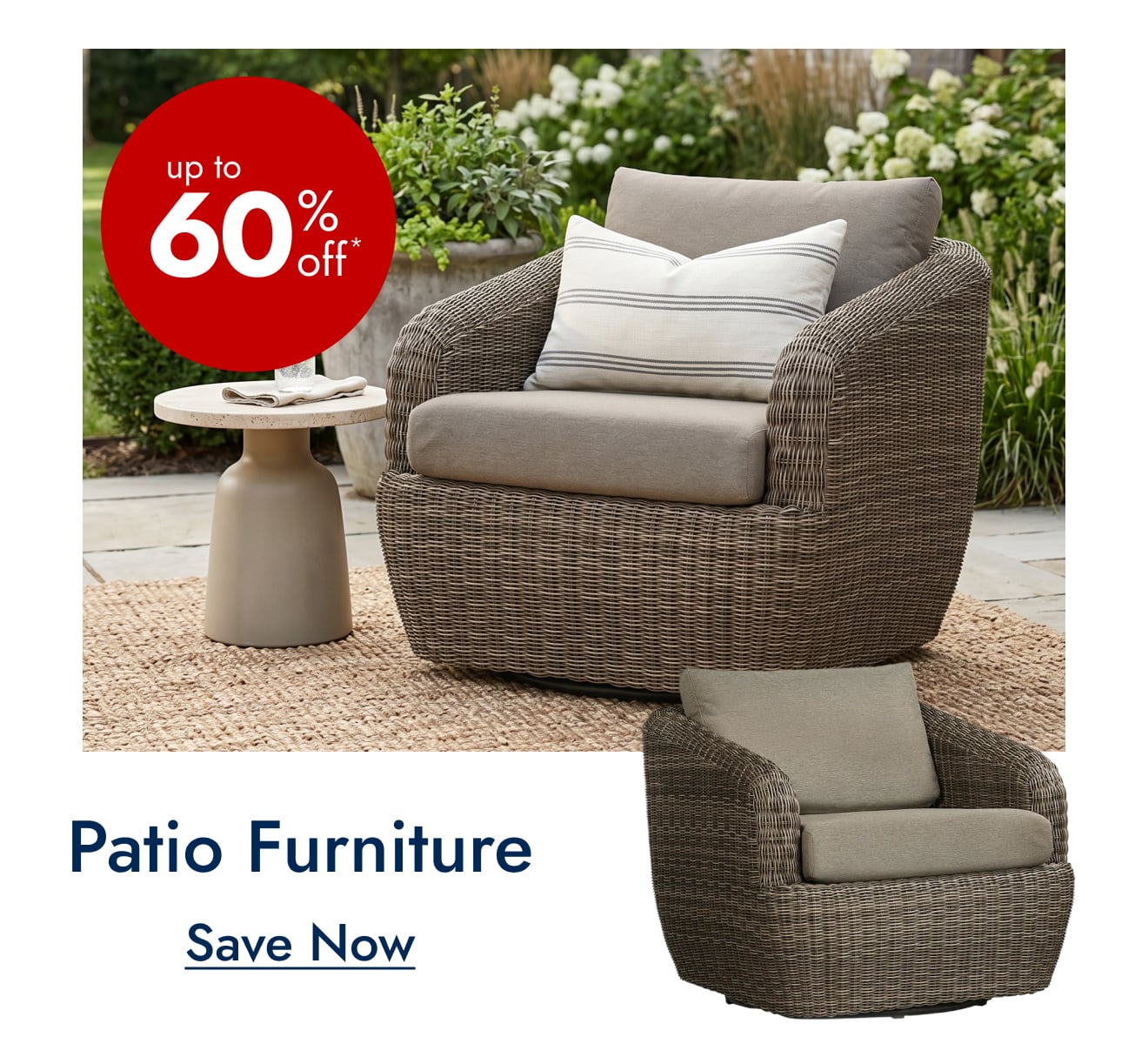 Patio Furniture Up to 60% off