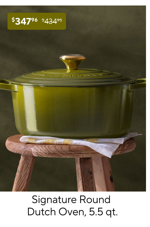 Le Creuset Signature Round Dutch Oven, 5.5 qt.