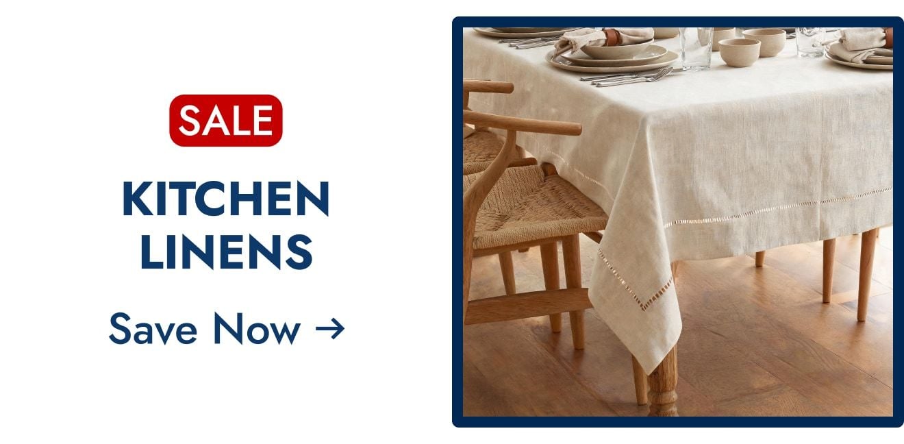 Save on Kitchen Linens