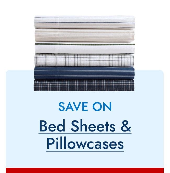 Save on Bed Sheets & Pillowcases
