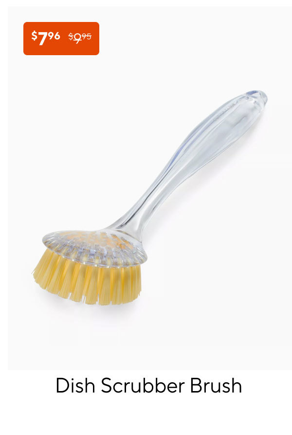 Sur La Table Dish Scrubber Brush, Chamomile