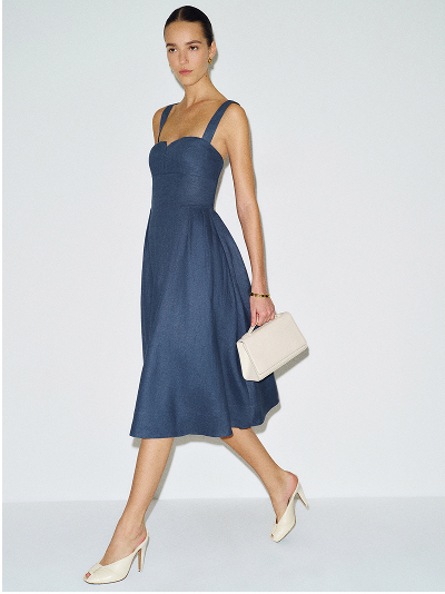Roma Linen Dress