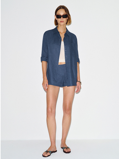 Eli Oversized Linen Shirt