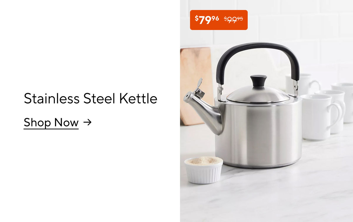Sur La Table Stainless Steel Kettle