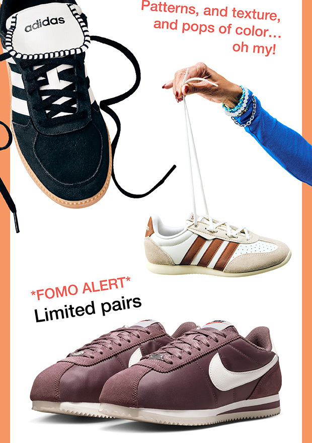 Patters, and texture, and pops of color... oh my! - FOMO Alert - Limited pairs