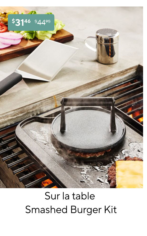 Sur La Table Smashed Burger Kit