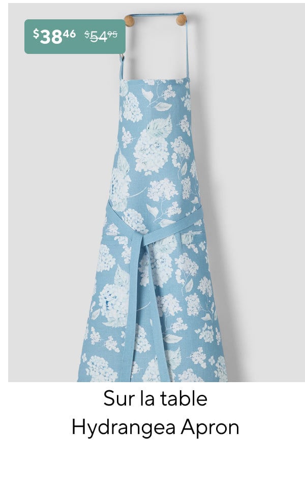 Sur La Table Hydrangea Apron