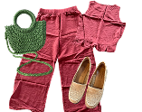 Linen + Raffia