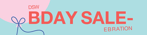 DSW BDAY SALE-EBRATION