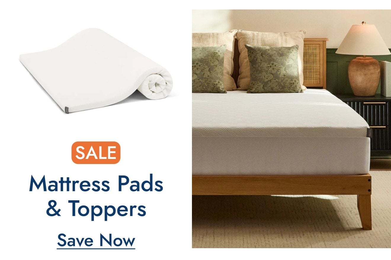 Save on Mattress Pads and Toppers