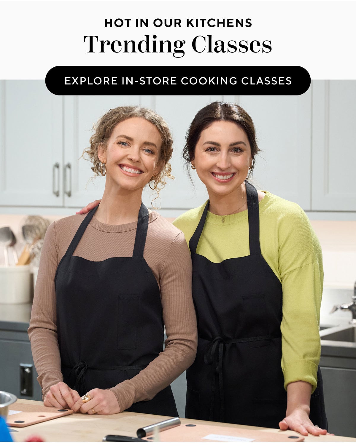 In Store Cooking Classes In Store Cooking Classes
