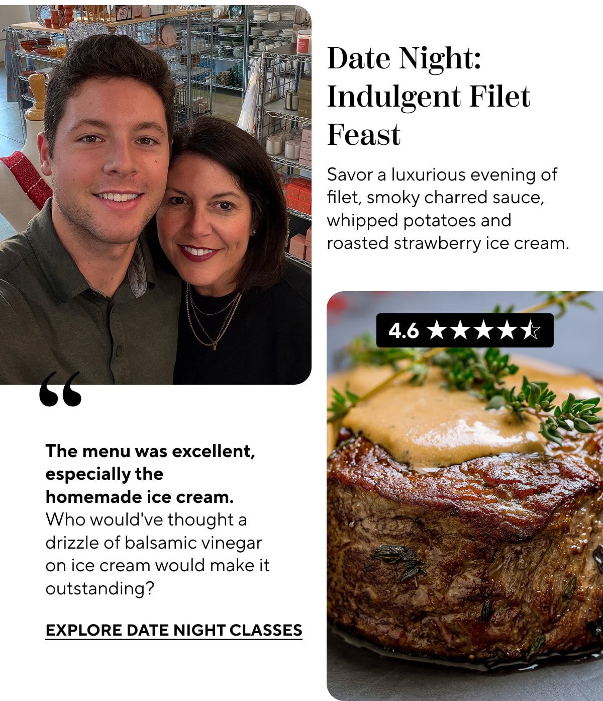 Date Night: Indulgent Filet Feast Date Night: Indulgent Filet Feast
