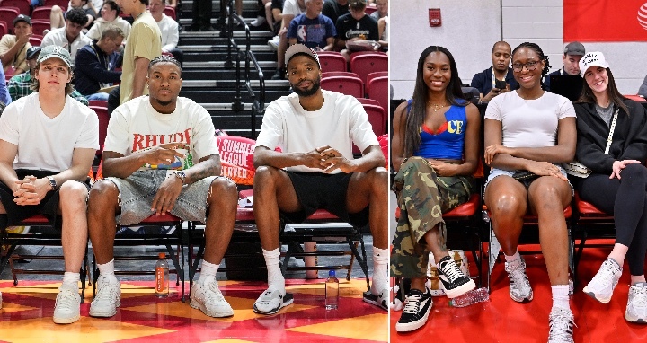 Tyler Kolek, Deuce McBride, Mikal Bridges, Aliyah Boston, Bree Hall, Caitlin Clark 