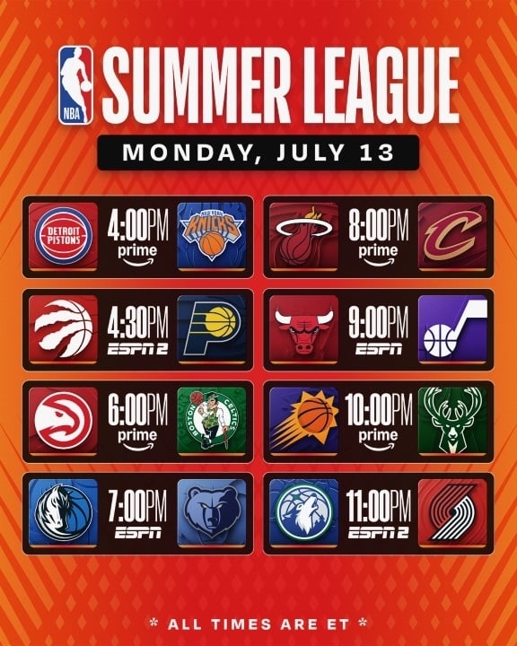 Today's schedule