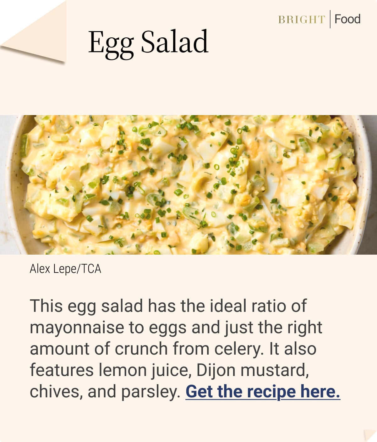 Today's Recipe