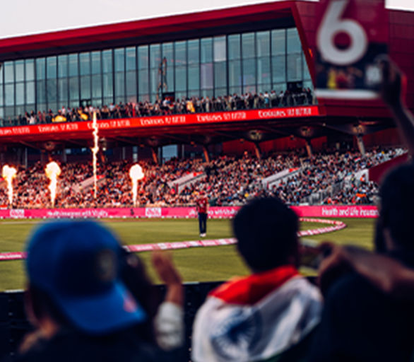 View from Cricket stands