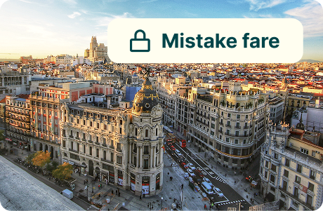 Mistake fare
