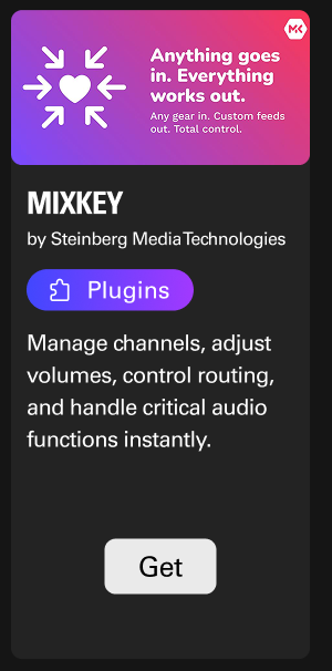 MixKey by Steinberg Media Technologies