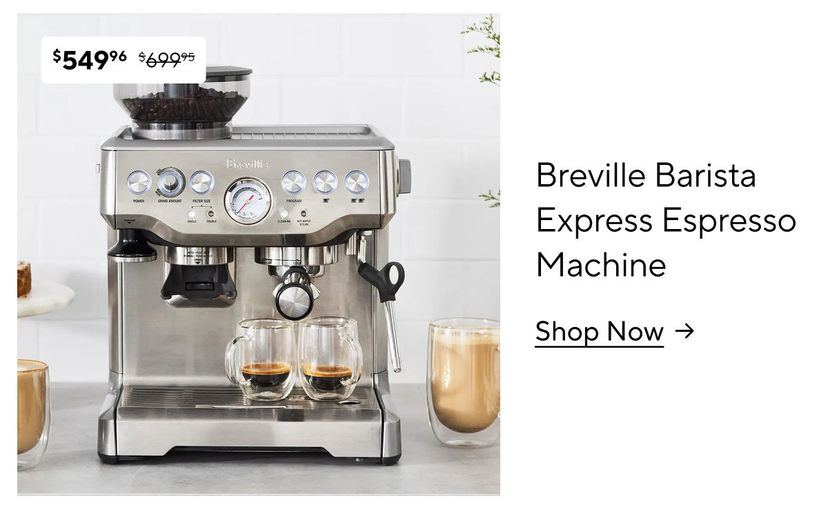 Breville Barista Express Espresso Machine