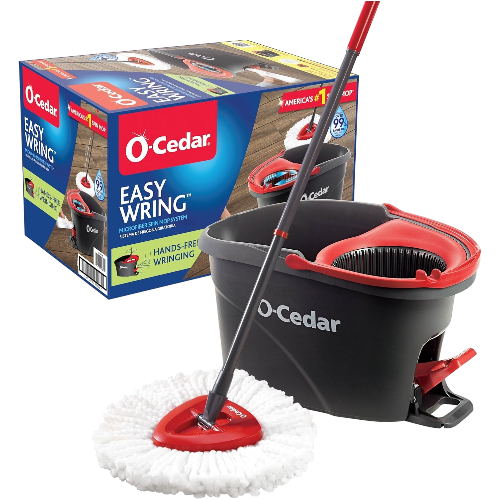 O-Cedar EasyWring Microfiber Spin Mop