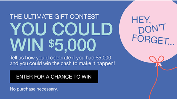The Ultimate Gift Contest | You could win $5,000 | Enter For A Chance To Win