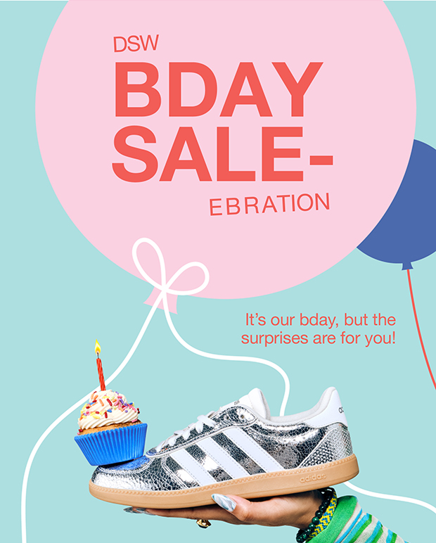 DSW BDAY SALE-EBRATION | It's our bday, but the surprises are for you!