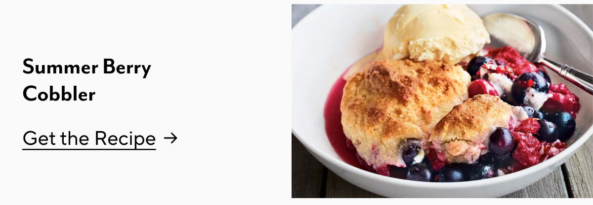 Summer Berry  Cobbler