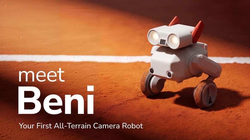 Beni: All-Terrain Camera Robot with Auto-Follow and Obstacle Dodge