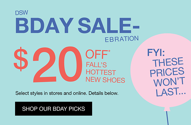 Shop Our Bday Picks