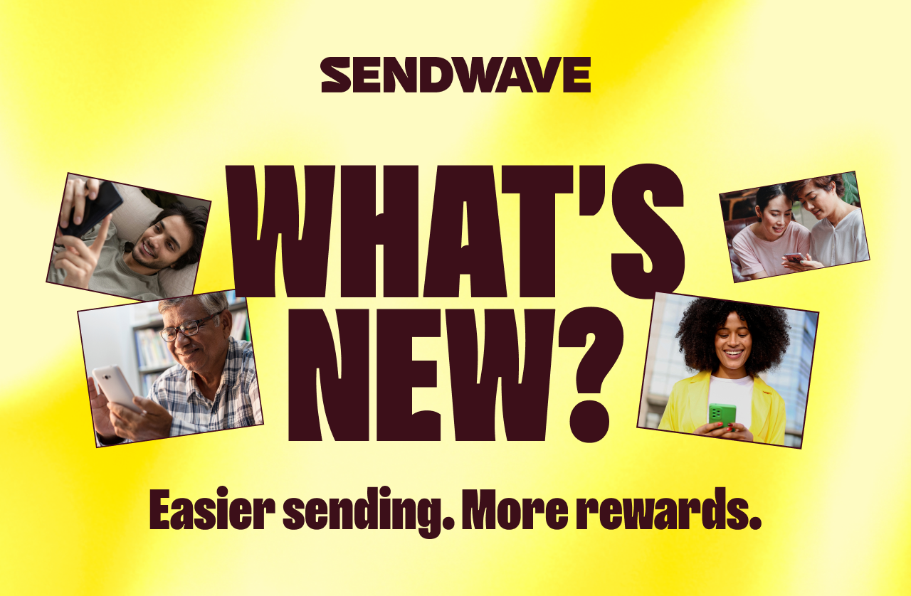 Easier sending. More rewards.