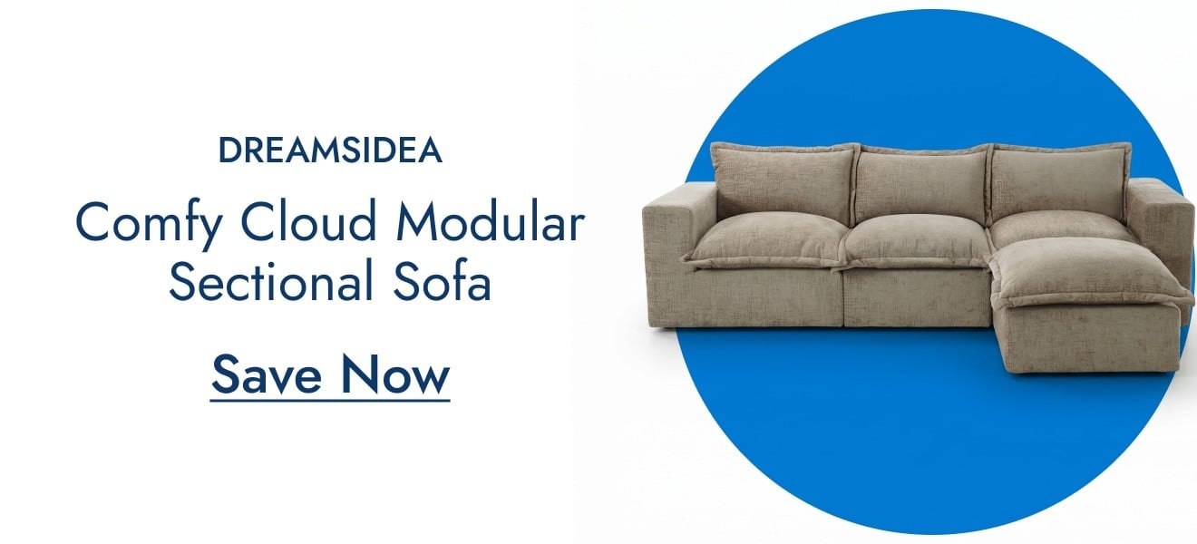Comfy Cloud Couch Plush Modular Sectional Sofa
