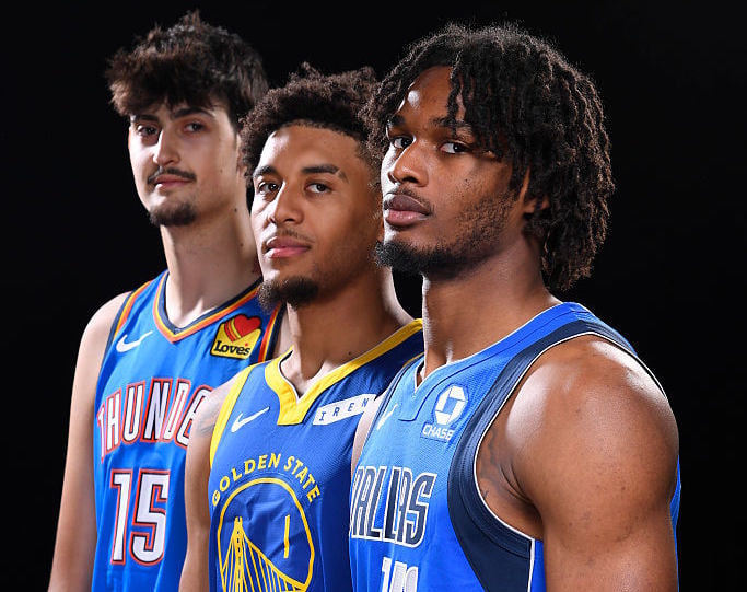 Aday Mara, Yaxel Lendeborg, Morez Johnson
