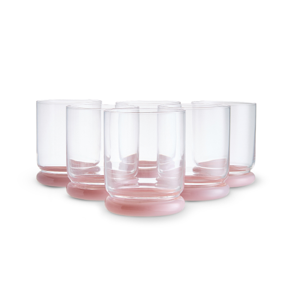 Set of 6 bubble tumblers $12.