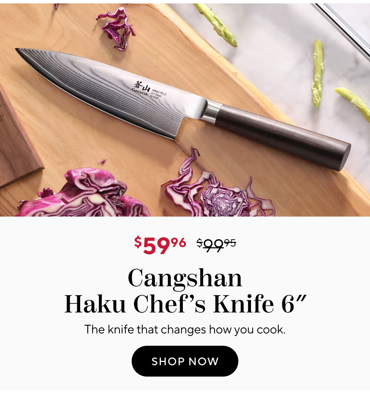 Cangshan Haku Chef’s Knife 6 Inch