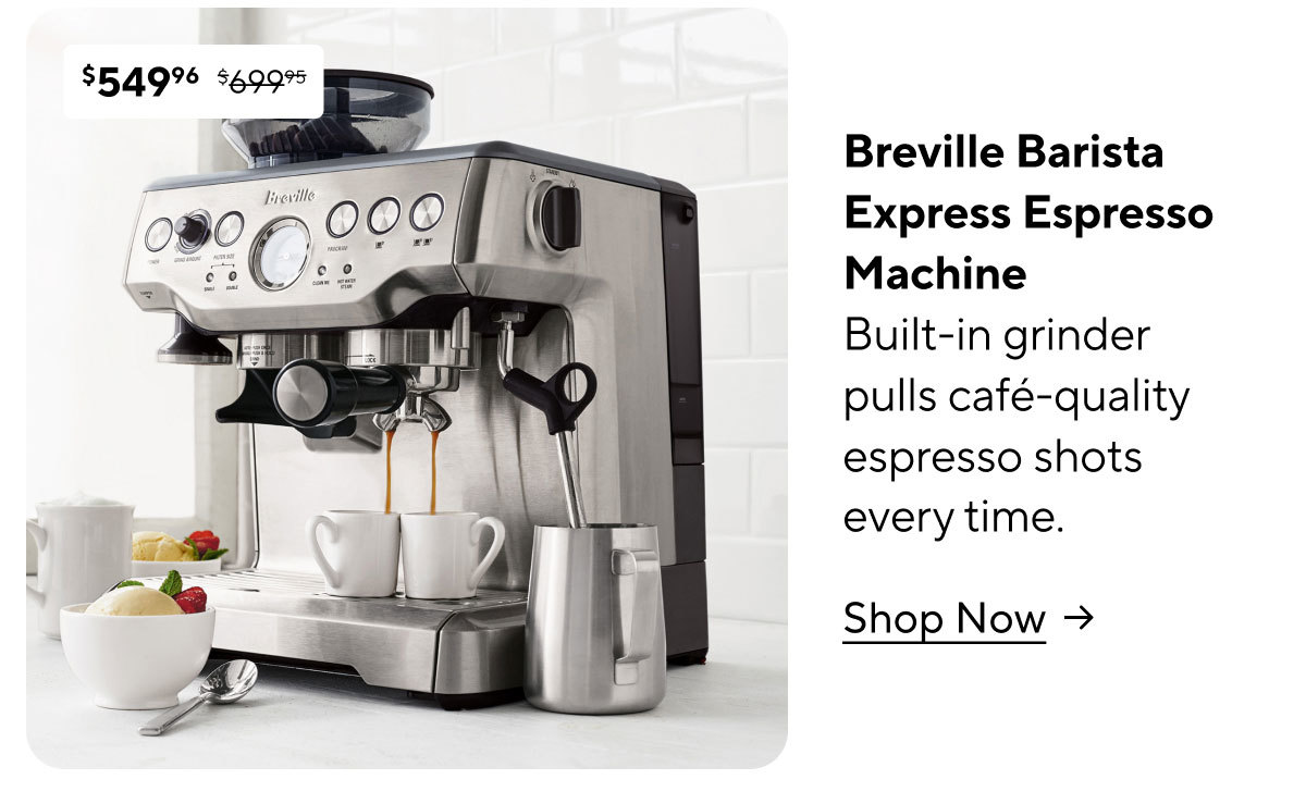Breville Barista Express Espresso Machine