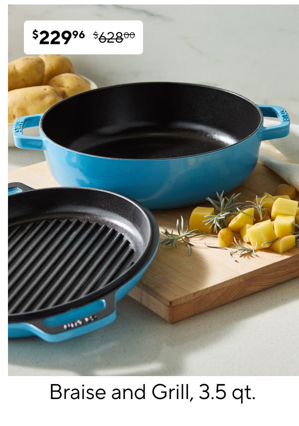 Staub Braise and Grill, 3.5 qt.