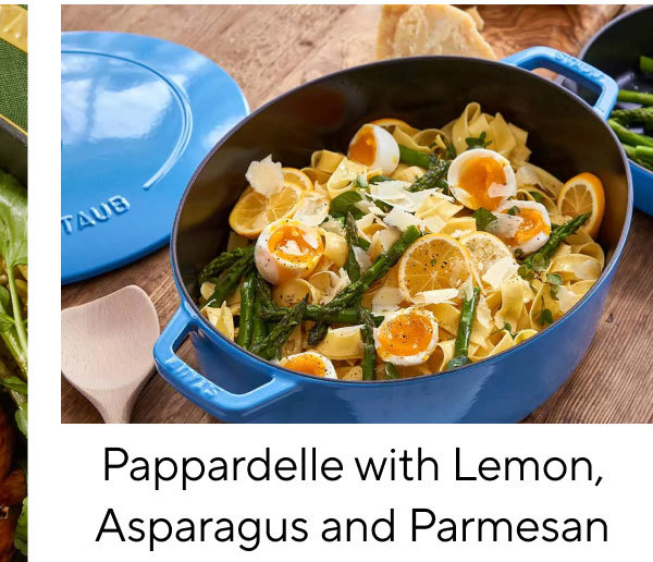 Pappardelle With Lemon, Asparagus And Parmesan