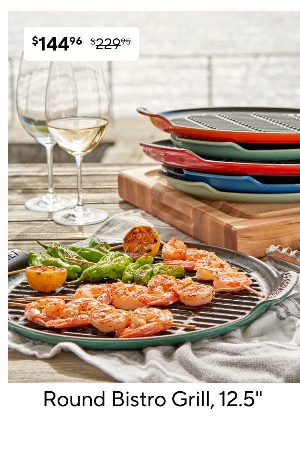 Le Creuset Round Bistro Grill, 12.5