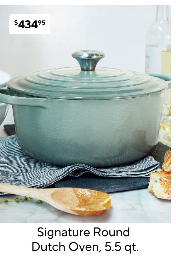 Le Creuset Signature Round Dutch Oven, 5.5 qt.