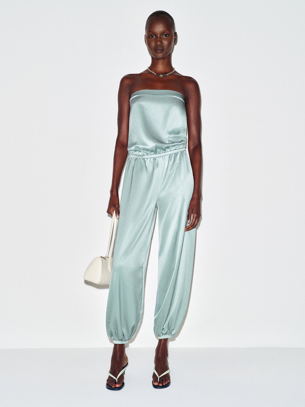 Trista Satin Jumpsuit