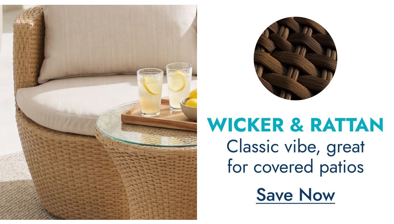 Save on Wicker & Rattan